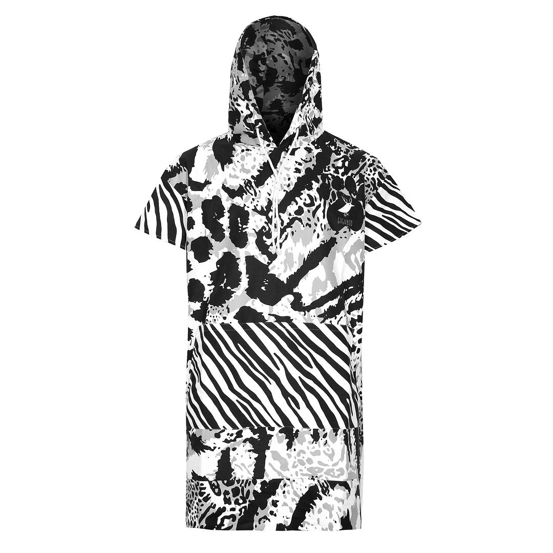 Poncho da surf / cambio vestaglia da uomo ad asciugatura rapida della Tanzania